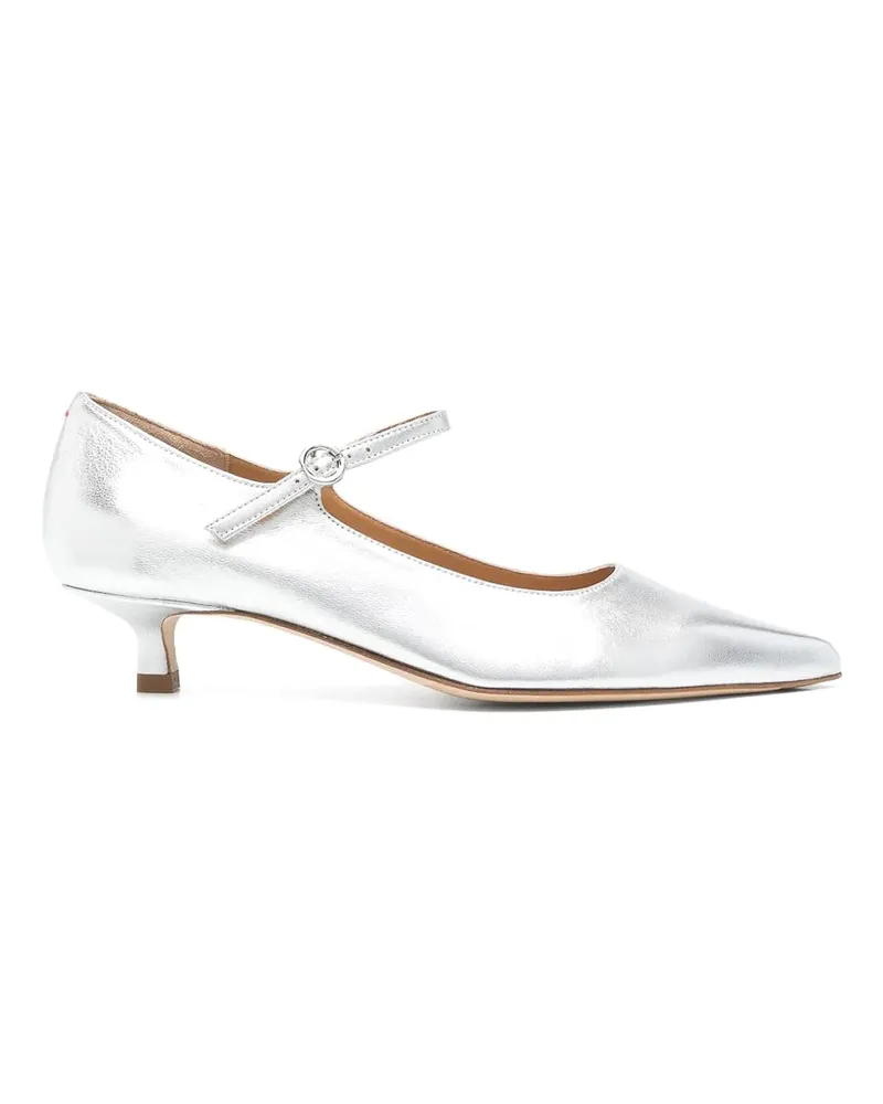 aeyde Sandalen - Silber Silber