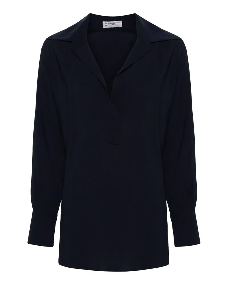 Alberto Biani Bluse - Blau Blau