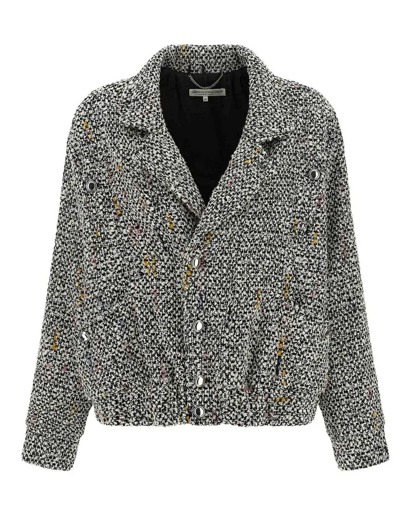 Alessandra Rich Casualjacke - Weiß Weiß