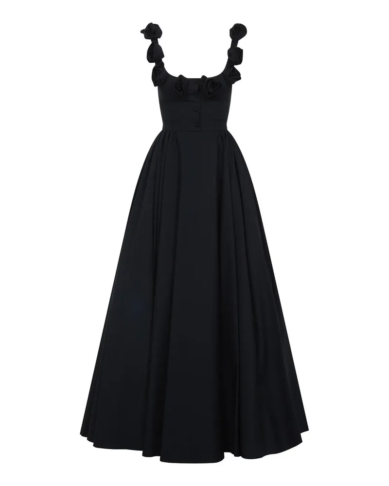 Giambattista Valli Maxikleid - Schwarz Schwarz