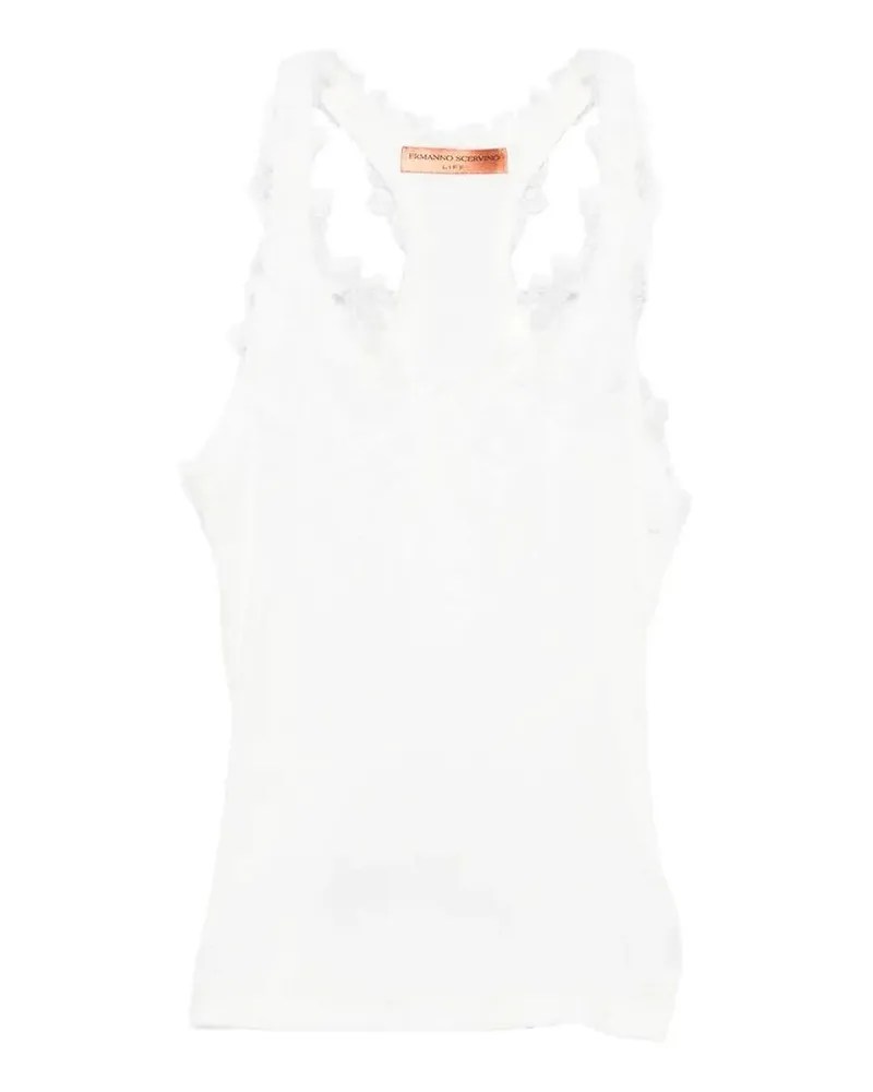Ermanno Scervino Top - Weiß Weiß