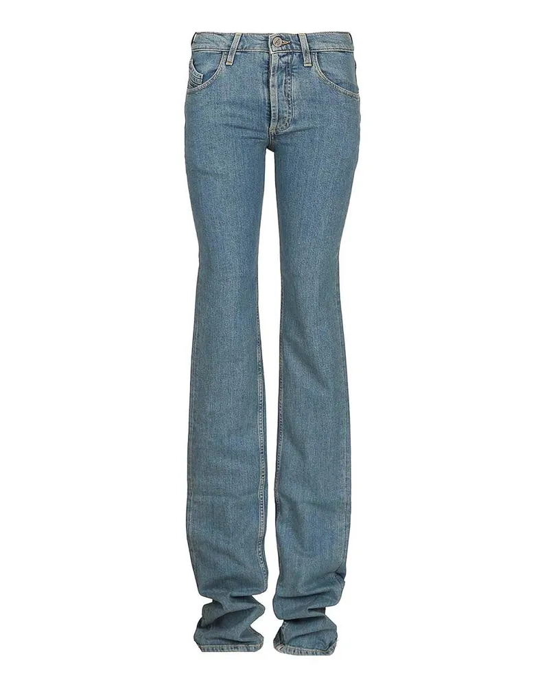 ATTICO Straight Leg Jeans - Hellblau Hellblau