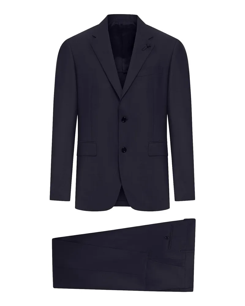 LARDINI Eleganter Anzug - Schwarz Schwarz
