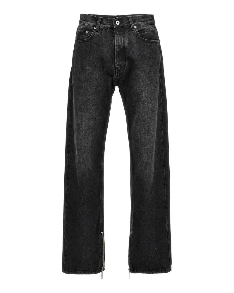 OFF-WHITE Bootcut Jeans - Schwarz Schwarz