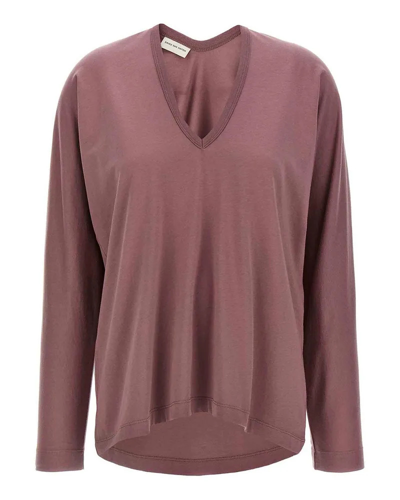 Dries van Noten T-Shirt - Lila Lila