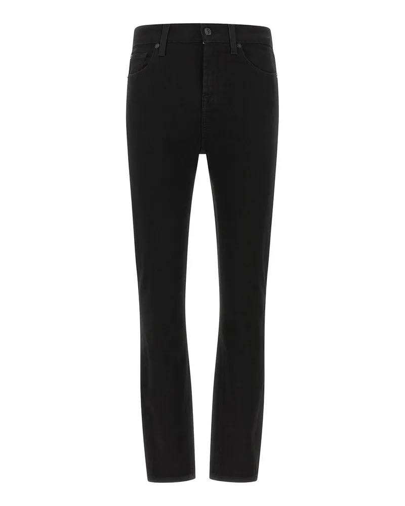 7 for all mankind Skinny Jeans - Schwarz Schwarz