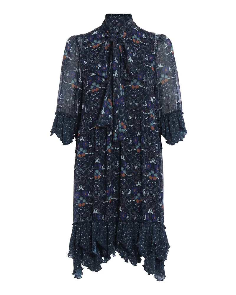 See by Chloé Knielanges Kleid - Blau Blau