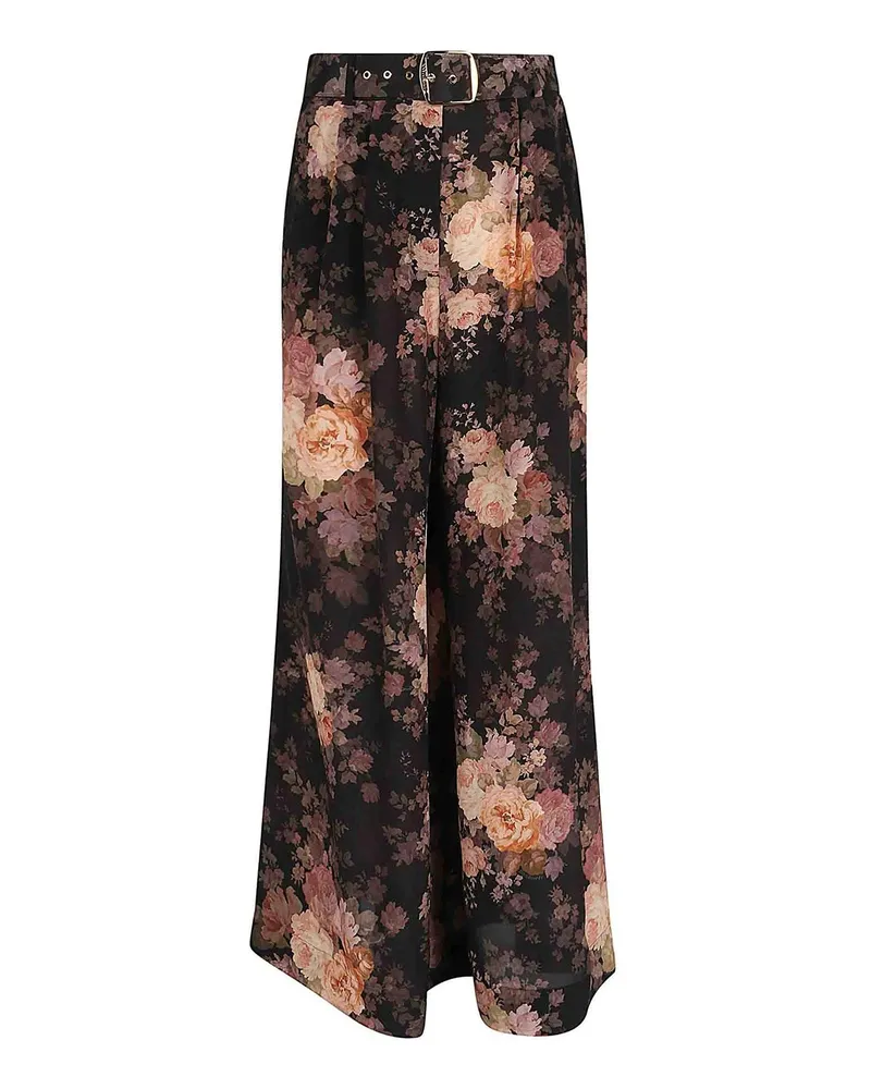 Zimmermann Casual Hose - Schwarz Schwarz