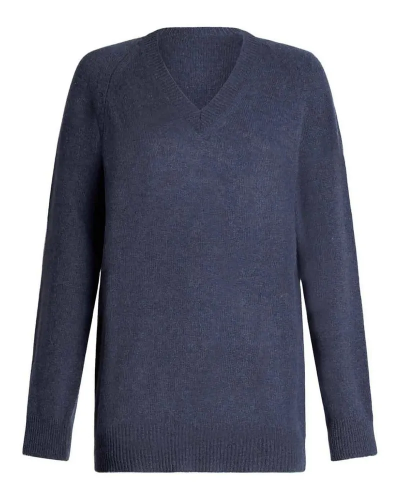 Etro Rundhalspullover - Blau Blau