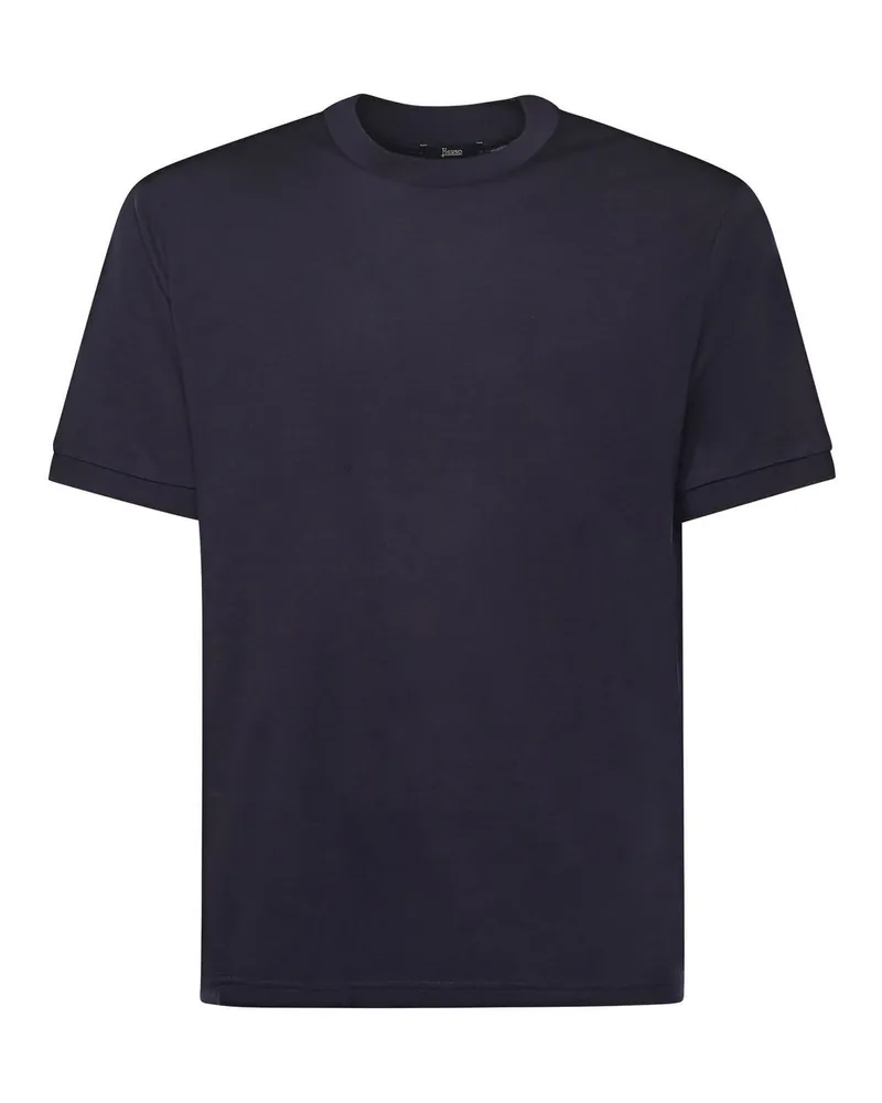 Herno T-Shirt - Blau Blau