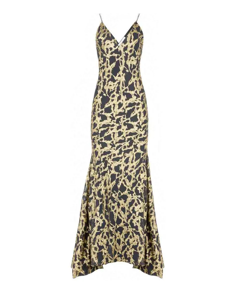 Nina Ricci Maxikleid - Schwarz Schwarz