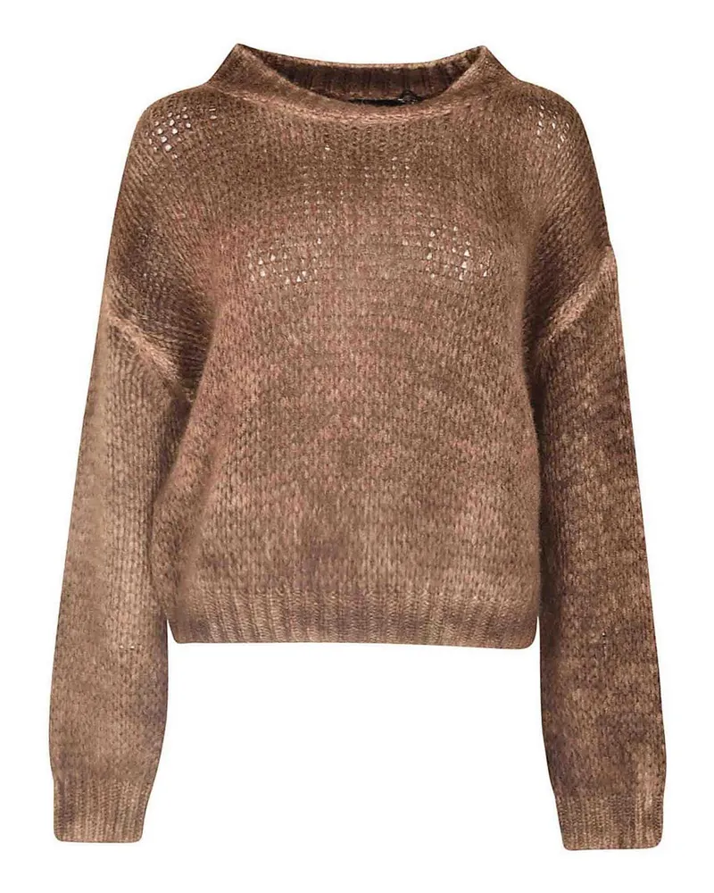 Roberto Collina U-Boot-Pullover - Camel Camel