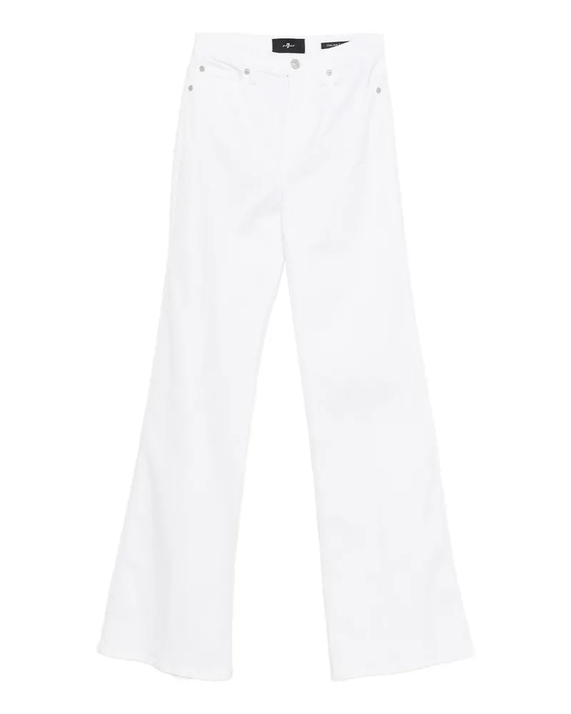 Seven7 Straight Leg Jeans - Weiß Weiß