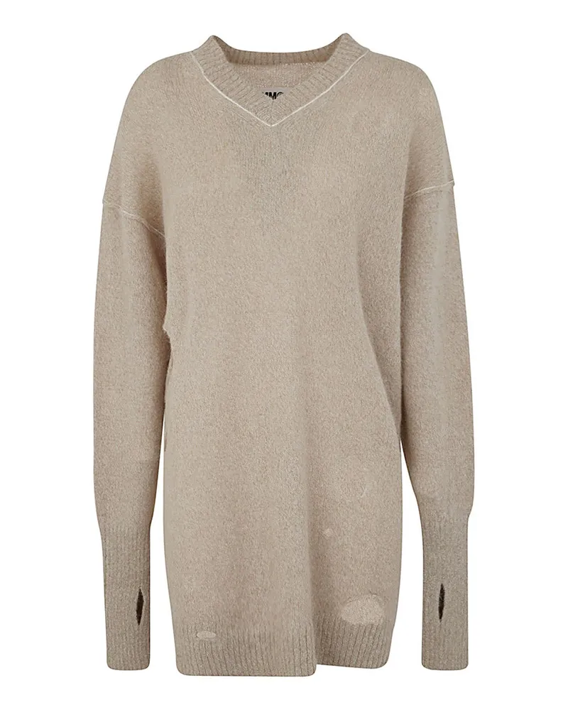 Maison Margiela Kurzes Kleid - Braun Braun