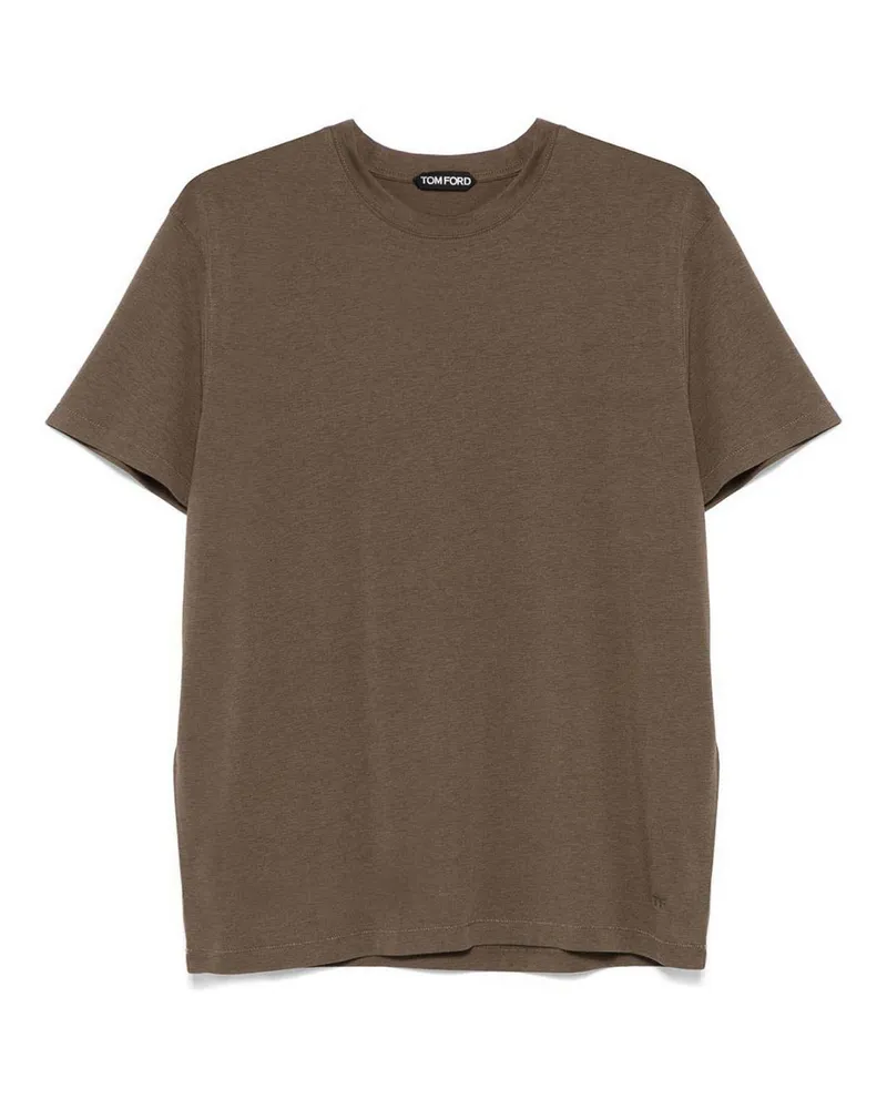 Tom Ford T-Shirt - Dunkelgrün Dunkelgrün