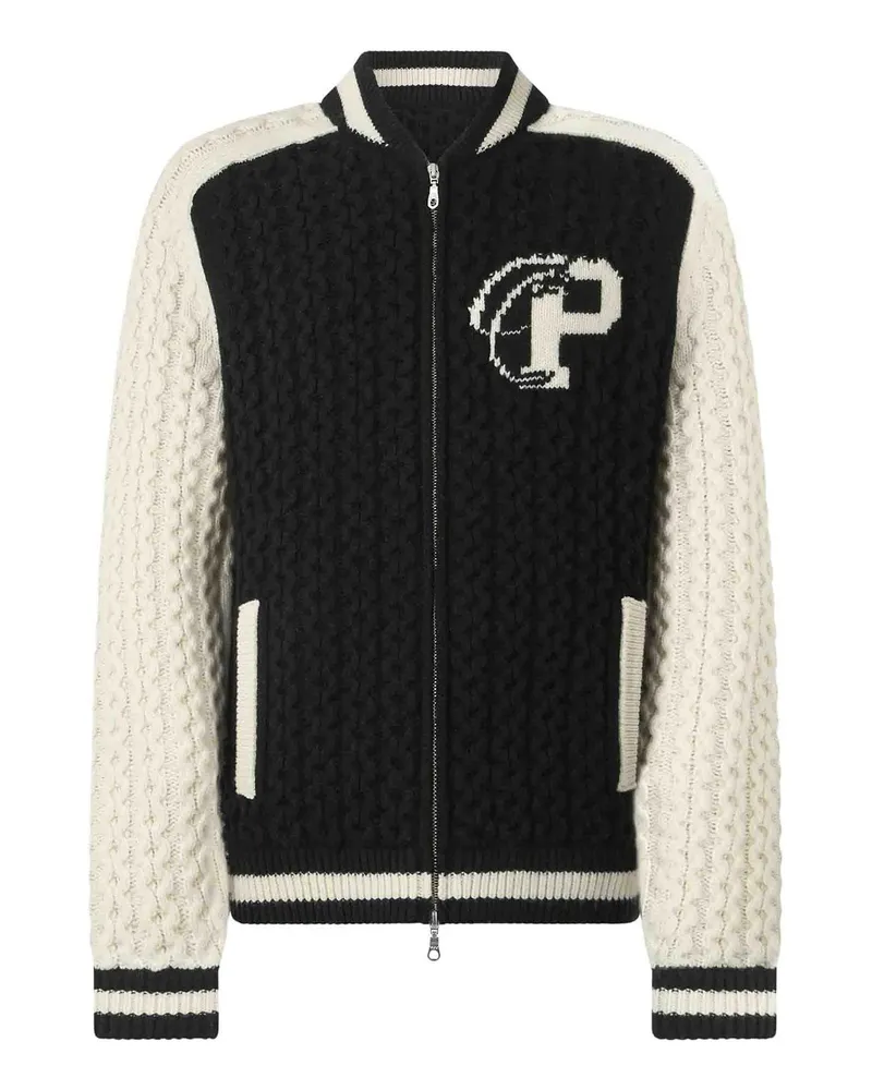 Philipp Plein Bomberjacke - Schwarz Schwarz