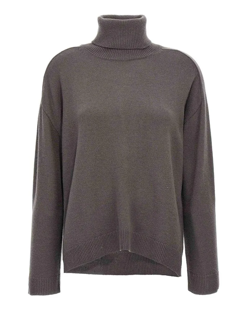P.A.R.O.S.H. P. A.R. O.S. H. Rundhalspullover - Grau Grau