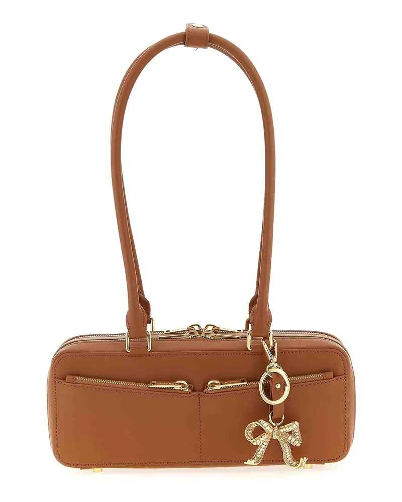 Self-Portrait Schultertasche - Braun Braun