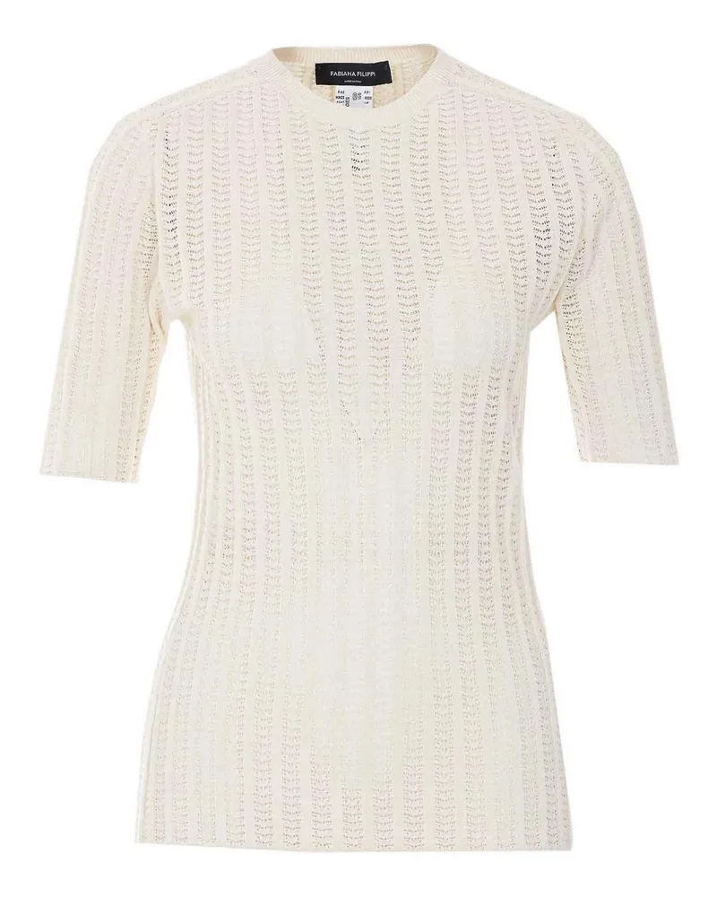 Fabiana Filippi T-Shirt - Weiß Weiß