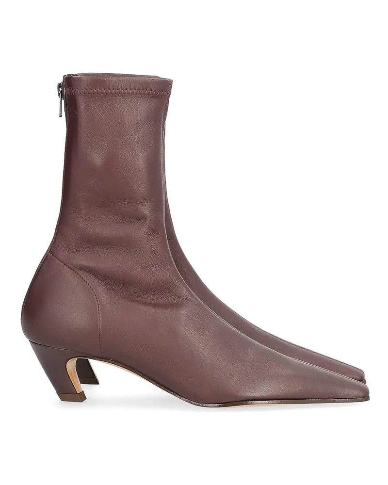 KHAITE Stiefeletten - Dunkelrot Dunkelrot