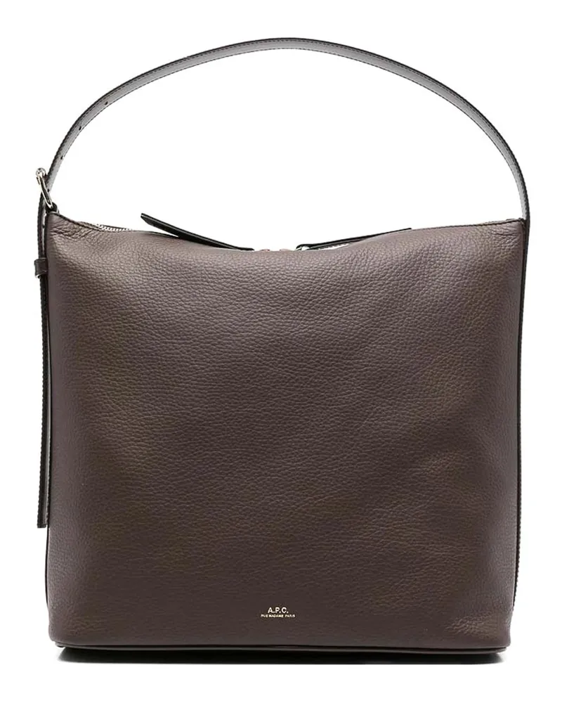 A.P.C. A. P.C. Schultertasche - Braun Braun