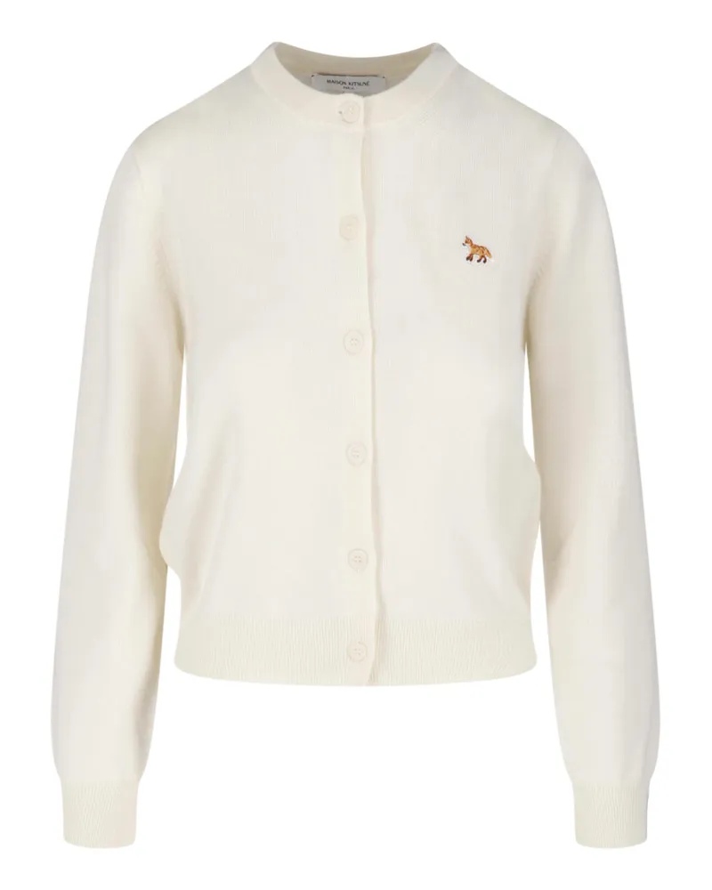 Kitsuné Cardigan - Beige Beige