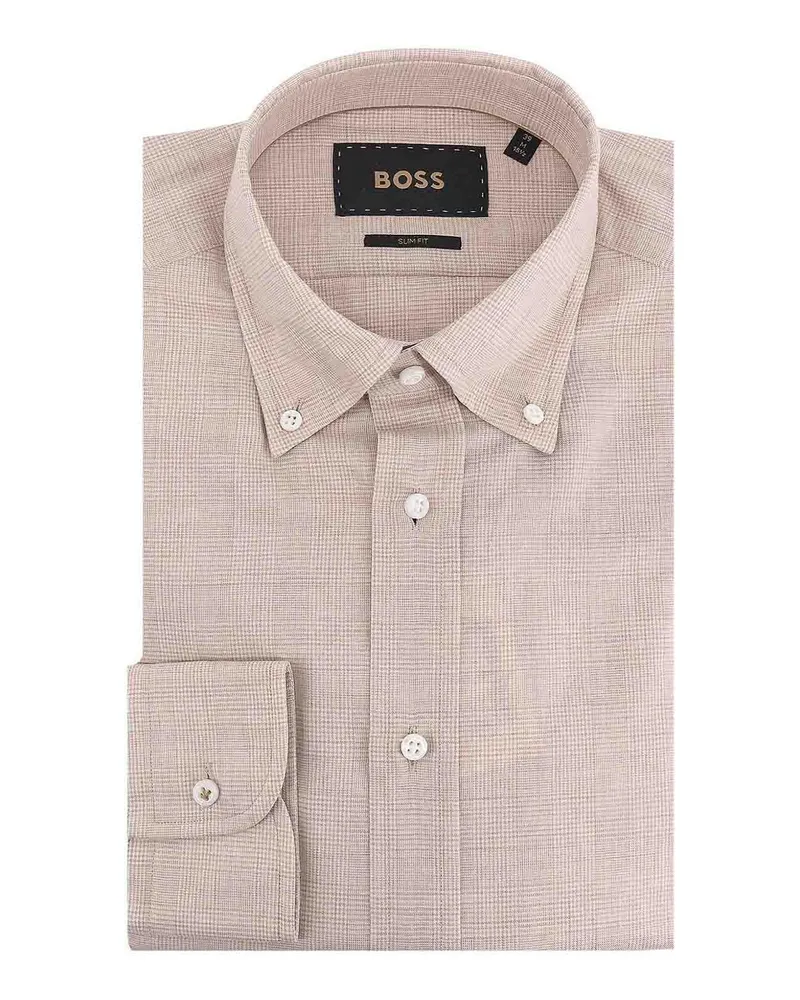 HUGO BOSS Hemd - Beige Beige