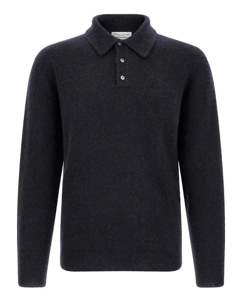 Roberto Collina Poloshirt - Blau Blau