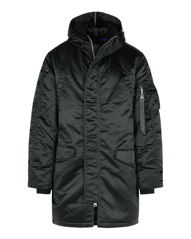 Alpha Industries Parka - Schwarz Schwarz