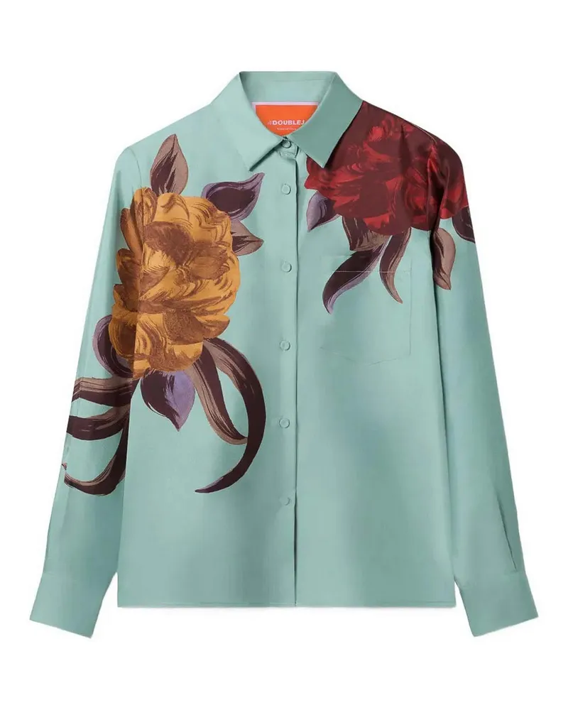 La DoubleJ Hemd - Blau Blau