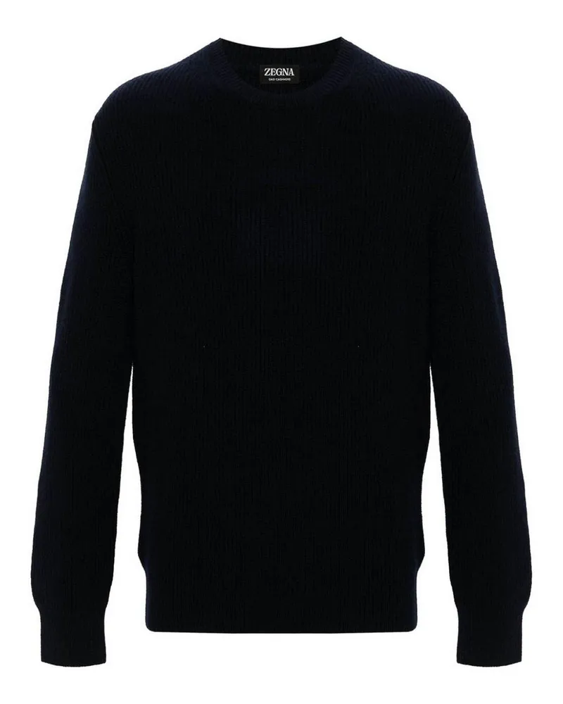 Ermenegildo Zegna Rundhalspullover - Schwarz Schwarz