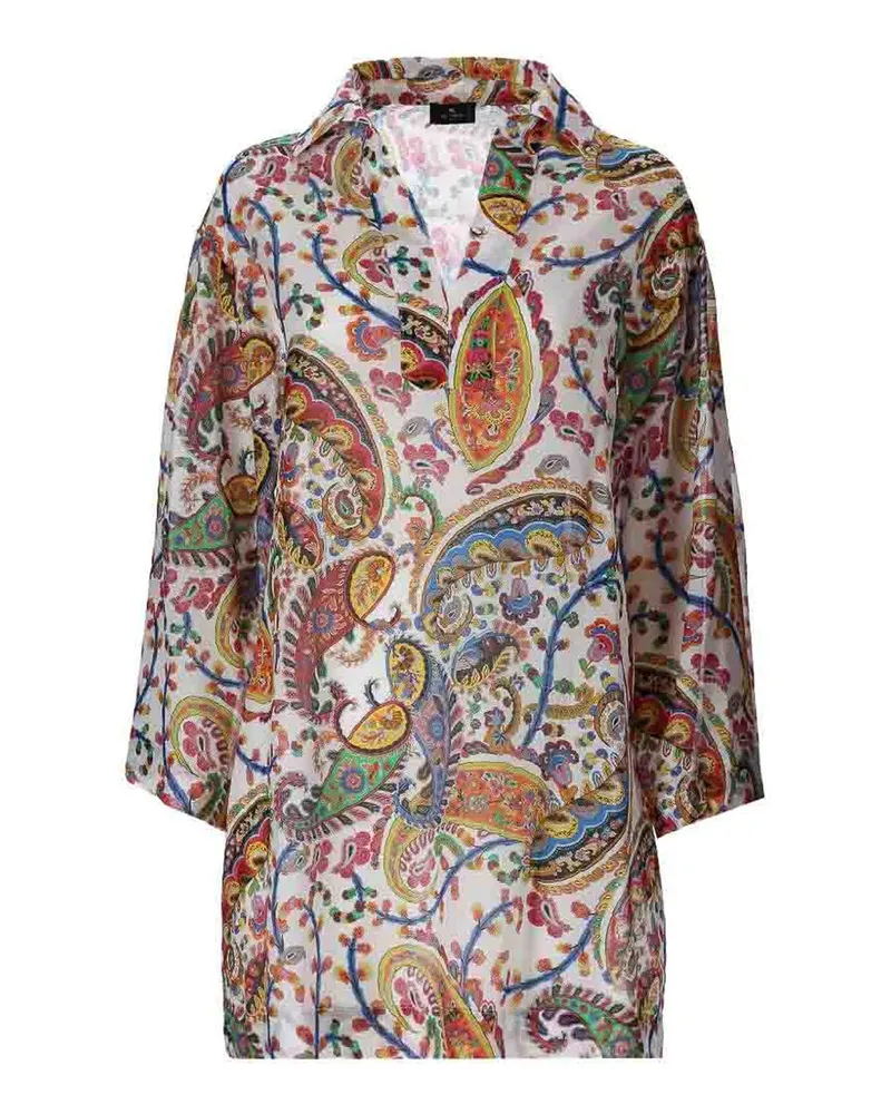 Etro Hemd - Weiß Weiß