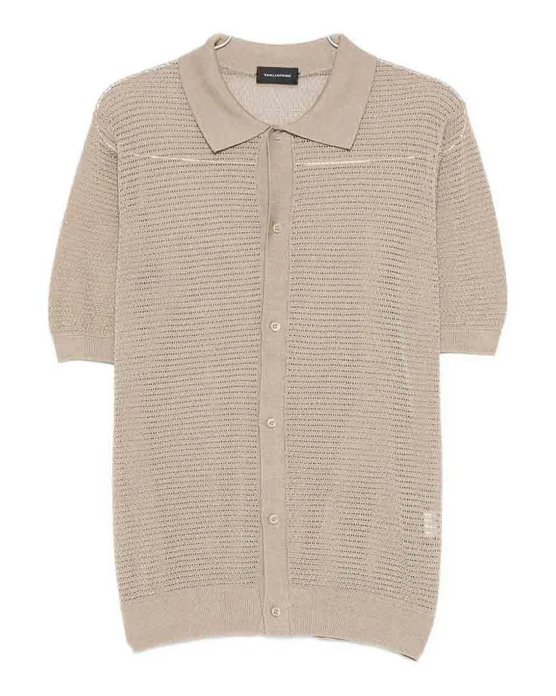 Tagliatore Hemd - Beige Beige