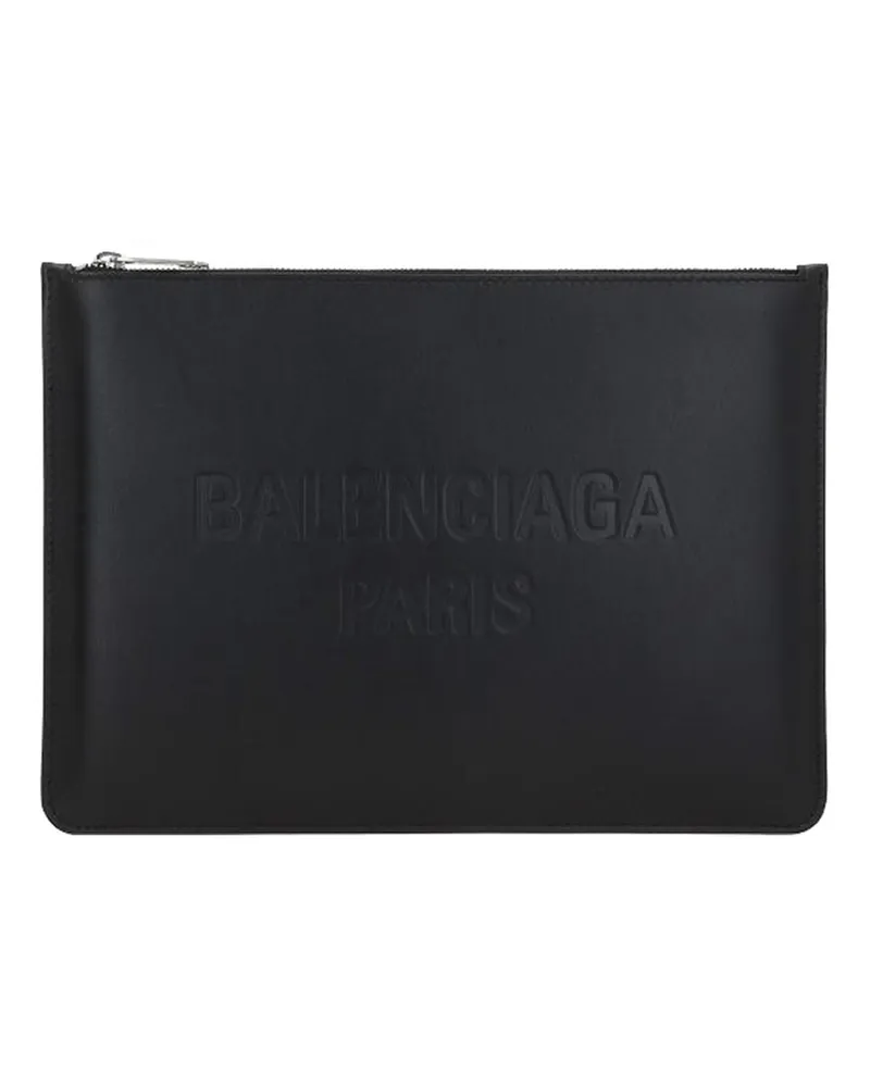 Balenciaga Portemonnaie - Schwarz Schwarz