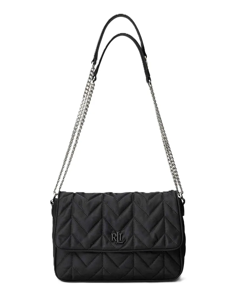 Ralph Lauren Schultertasche - Schwarz Schwarz