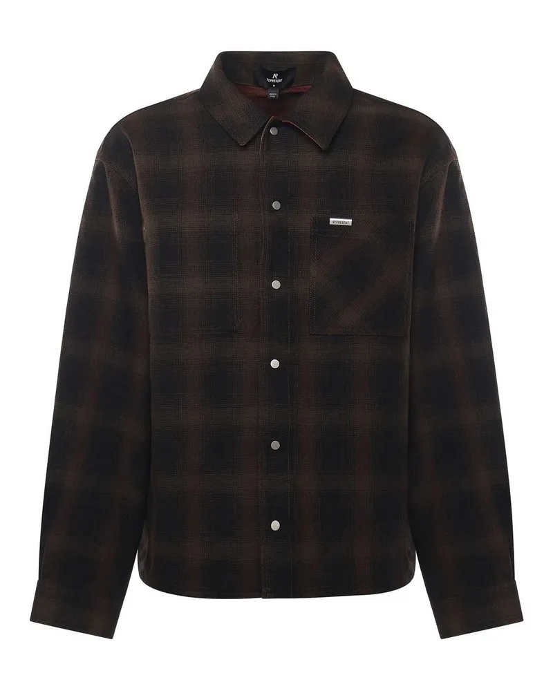 REPRESENT Hemd - Braun Braun