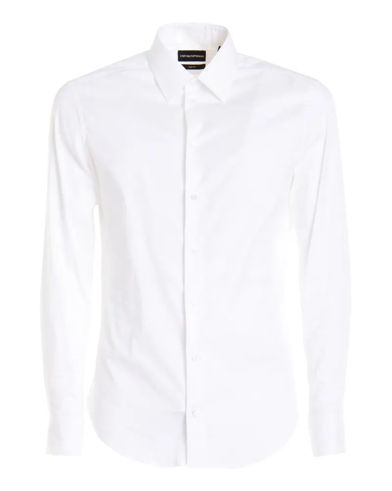 Emporio Armani Hemd - Weiß Weiß