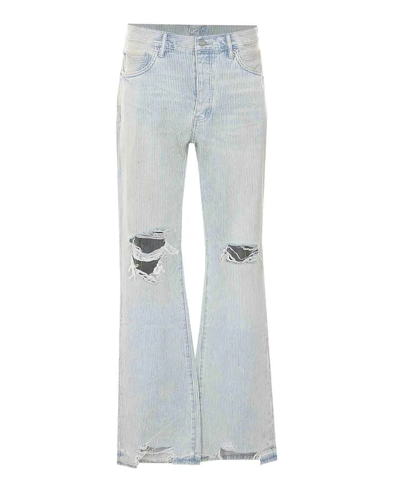 PURPLE BRAND Straight Leg Jeans - Blau Blau