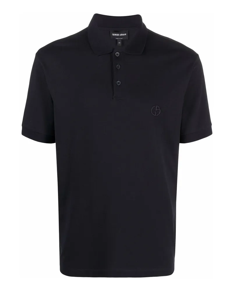 Giorgio Armani Poloshirt - Blau Blau