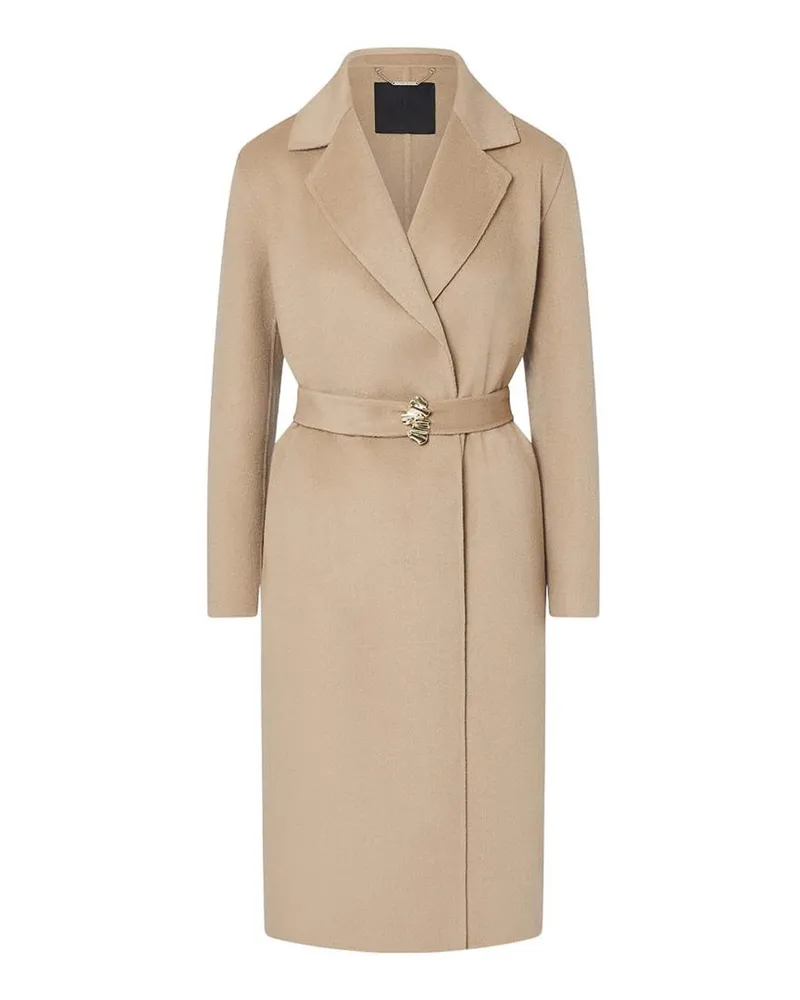 Liu Jo Langer Mantel - Beige Beige