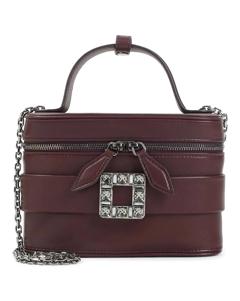 Roger Vivier Umhängetasche - Dunkelrot Dunkelrot