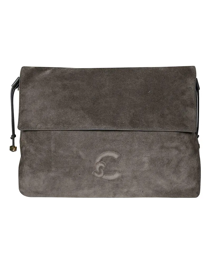 Coccinelle Schultertasche - Grau Grau