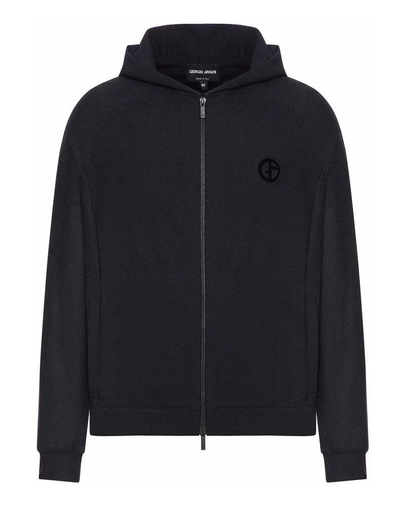Giorgio Armani Casualjacke - Schwarz Schwarz