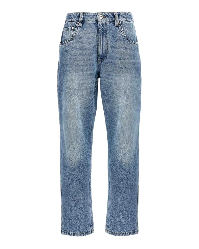 Brunello Cucinelli Bootcut Jeans - Blau Blau