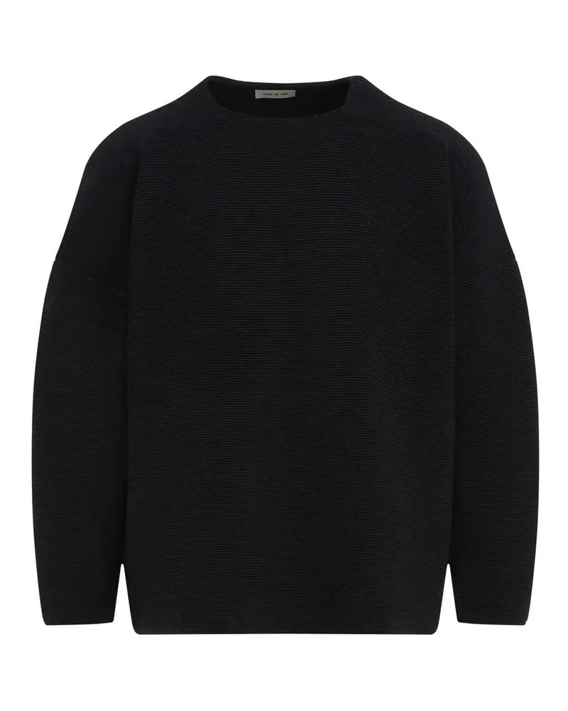 Fear of God Rundhalspullover - Schwarz Schwarz