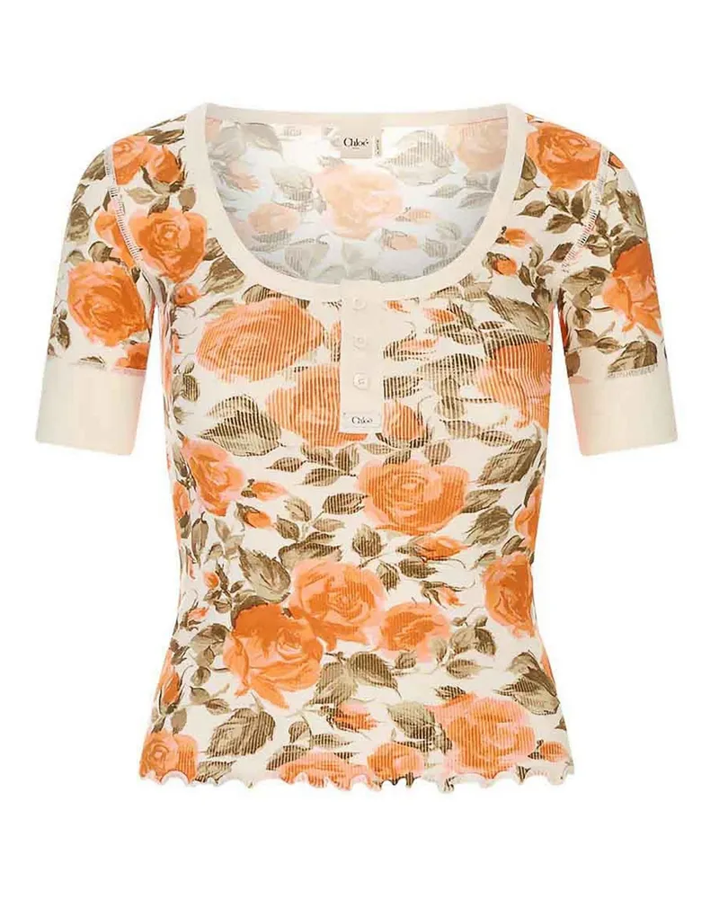 Chloé Top - Orange Orange