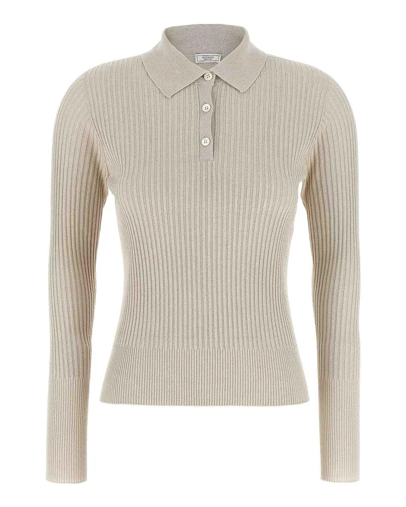Peserico Poloshirt - Beige Beige