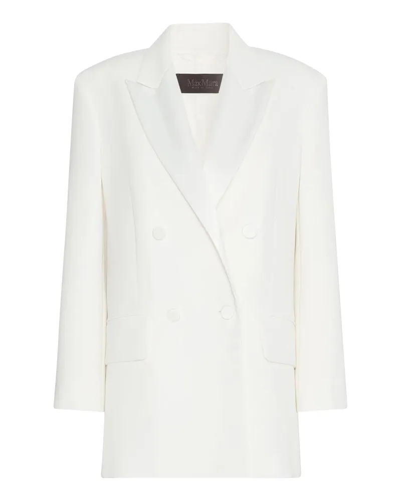 Max Mara Blazer - Weiß Weiß