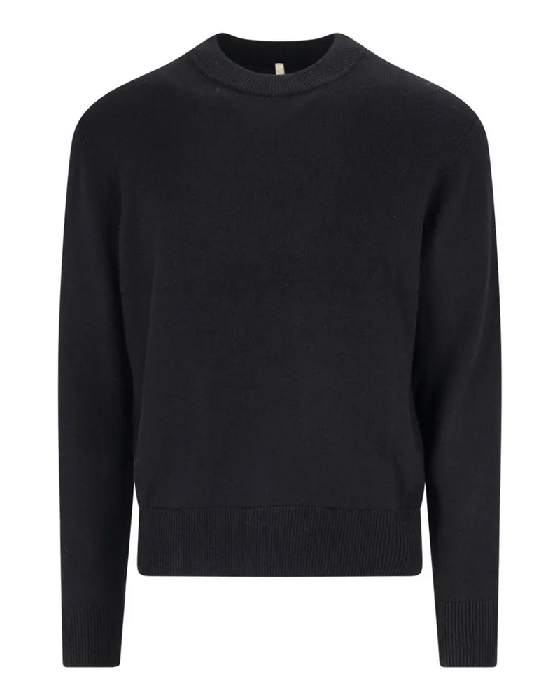 Sunflower Rundhalspullover - Schwarz Schwarz