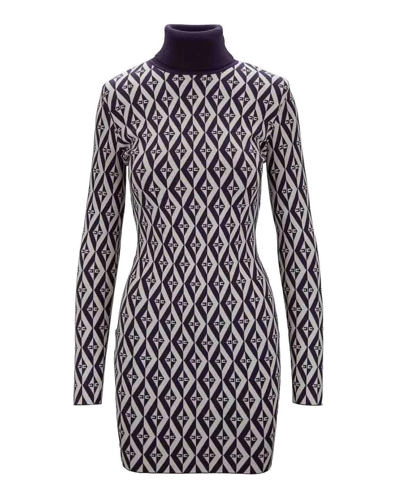 Elisabetta Franchi Kurzes Kleid - Lila Lila